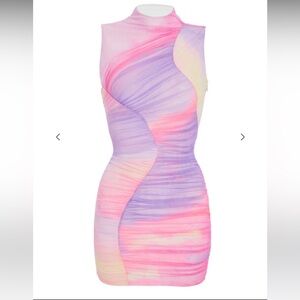 NWOT Seroya “Dawn” mesh Ombre dress!